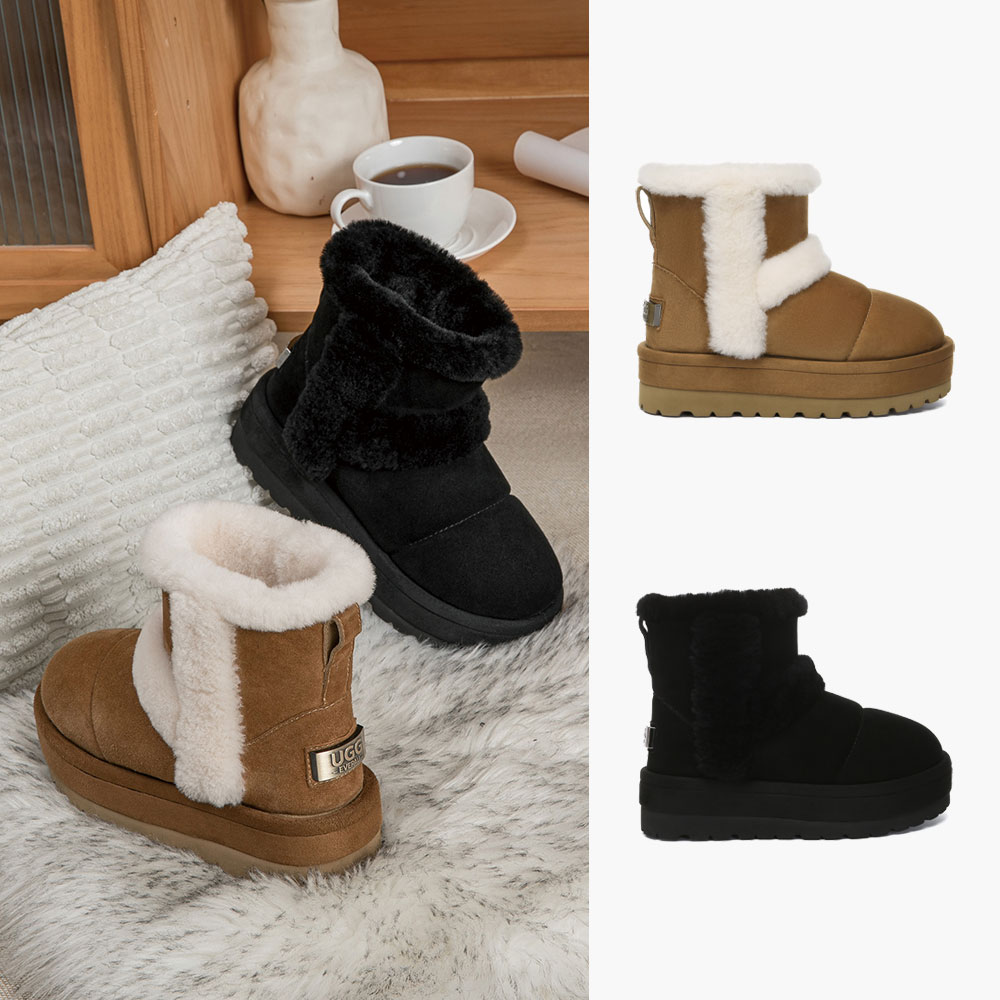[무료배송] 호주정품 에버어그 유델리아 플랫폼 부츠 (굽5cm) UGG UEA3007