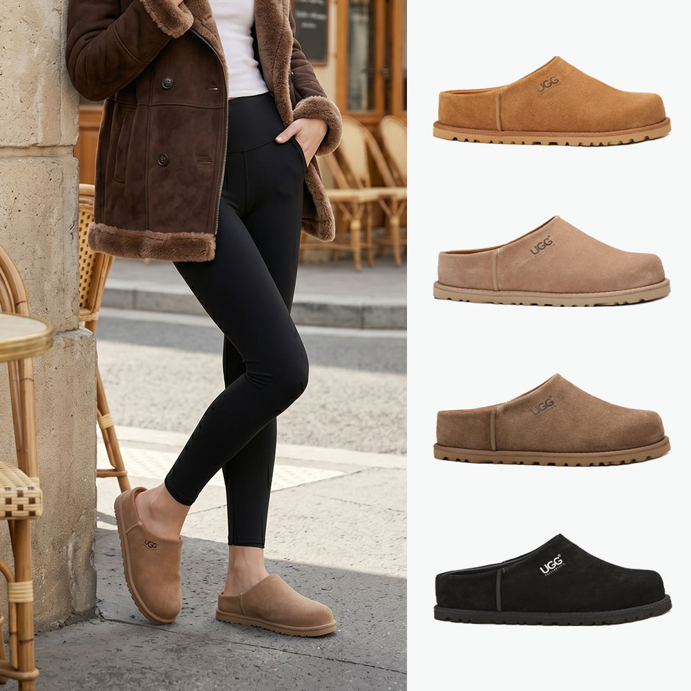 [무료배송] 호주정품 디케이 펀 클로그 어그 슬리퍼 (굽 2.5cm) DK UGG DK243