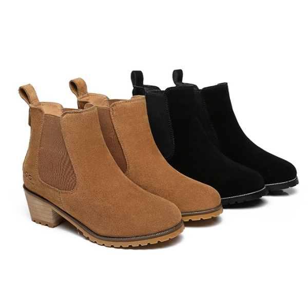 [무료배송] 호주정품 에버어그 실비아 스웨이드 앵클 부츠 AS UGG SYLVIA AS6001