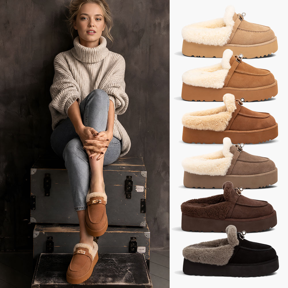 [무료배송] 호주정품 오즈웨어 스텔라 참 플랫폼 뮬 (4.5굽cm) OZWEAR UGG OB1104