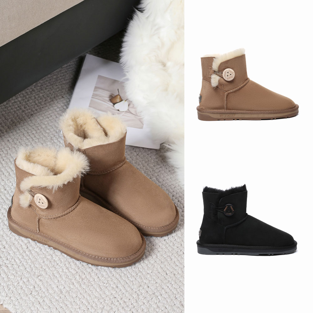 [무료배송] 호주정품 에버어그 버튼 미니 부츠 (굽2cm) UGG UEA3005