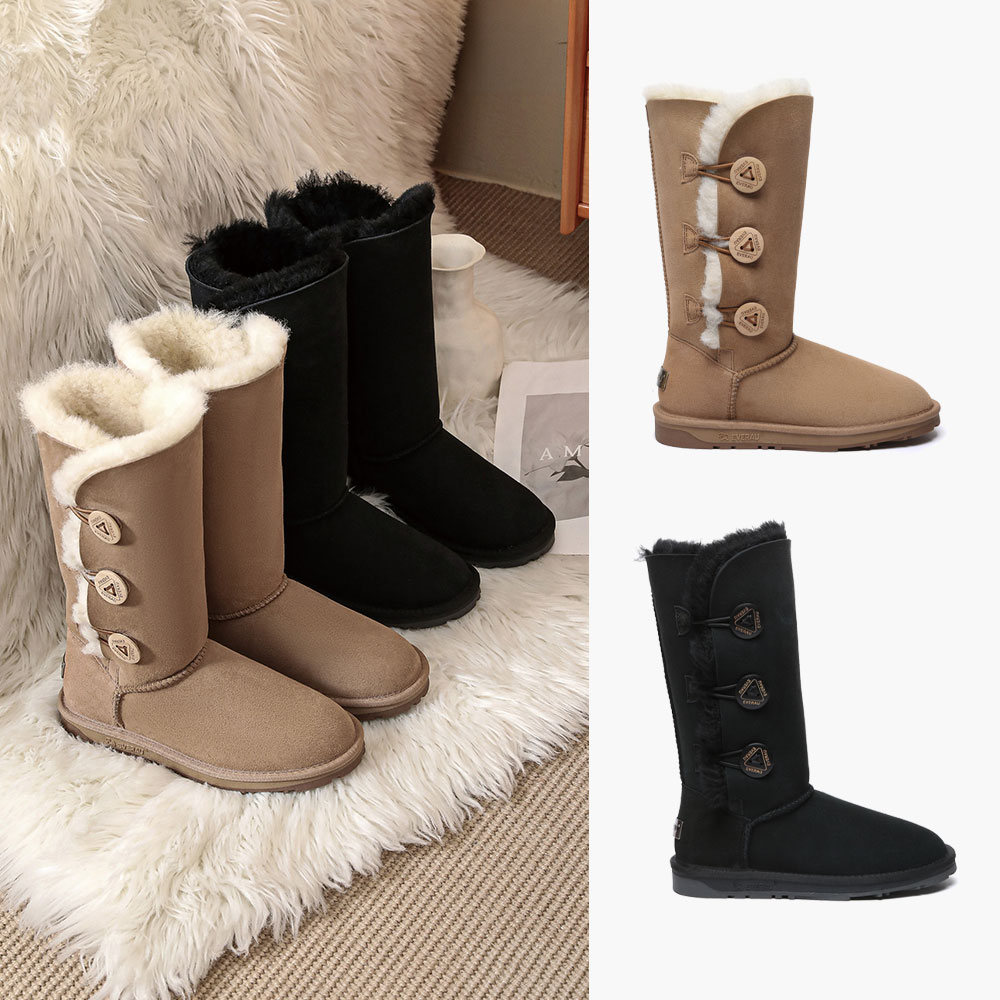 [무료배송] 호주정품 에버어그 버튼 톨 부츠 (굽2cm) UGG UEA3001